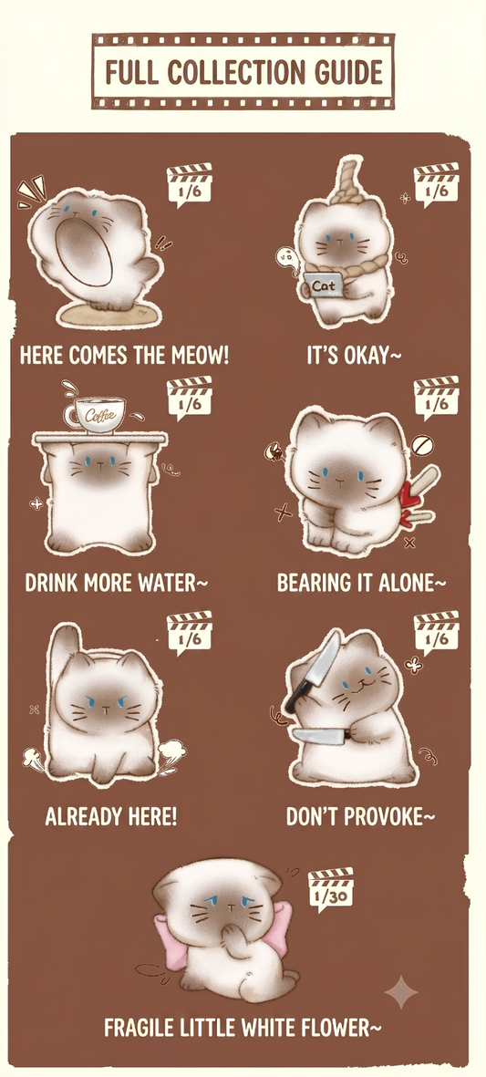 Cat Cat PAI- Emotional Performance Blind Box