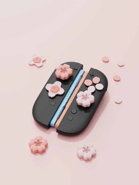Nintendo Switch Thumb Grip & Button Cap Sets (Switch 2)